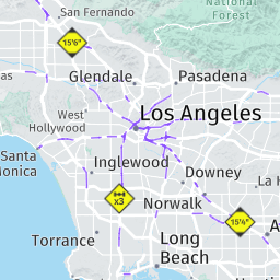 Localization of vehicle restriction icons