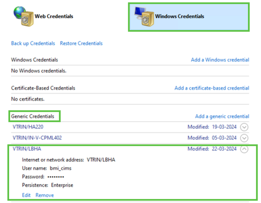 Credential Vault in both Source Nodes (L2 Nodes)