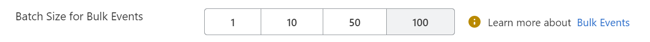 batch size configuration