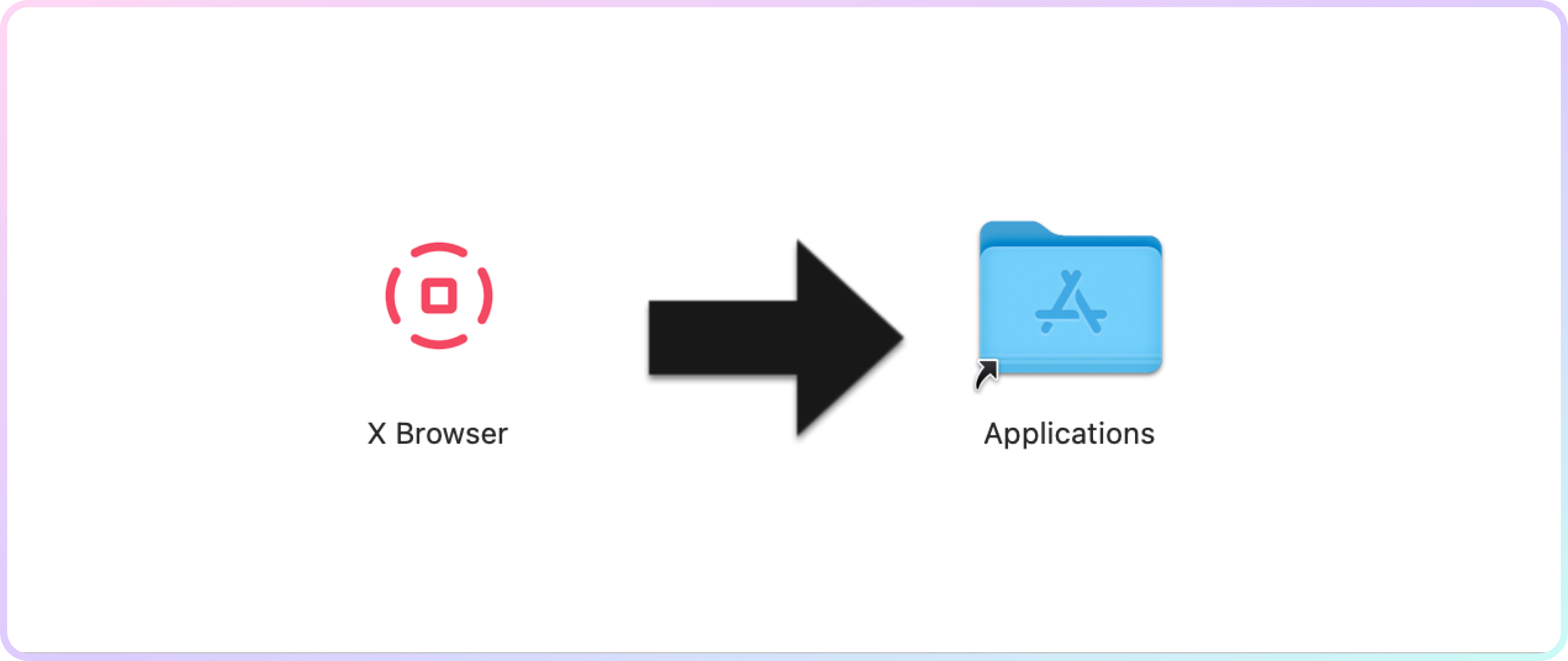 MacOS – X Browser installation.