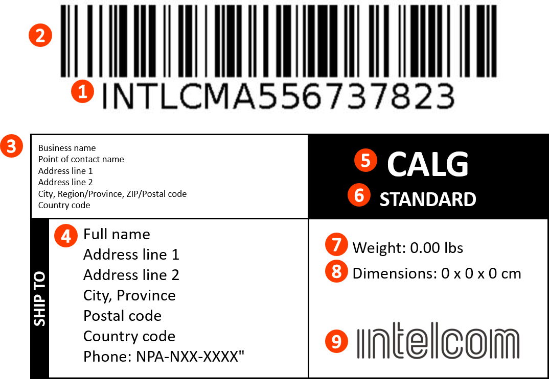 Shipping Label