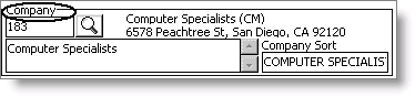Example of Institute Type with the Company label assigned
