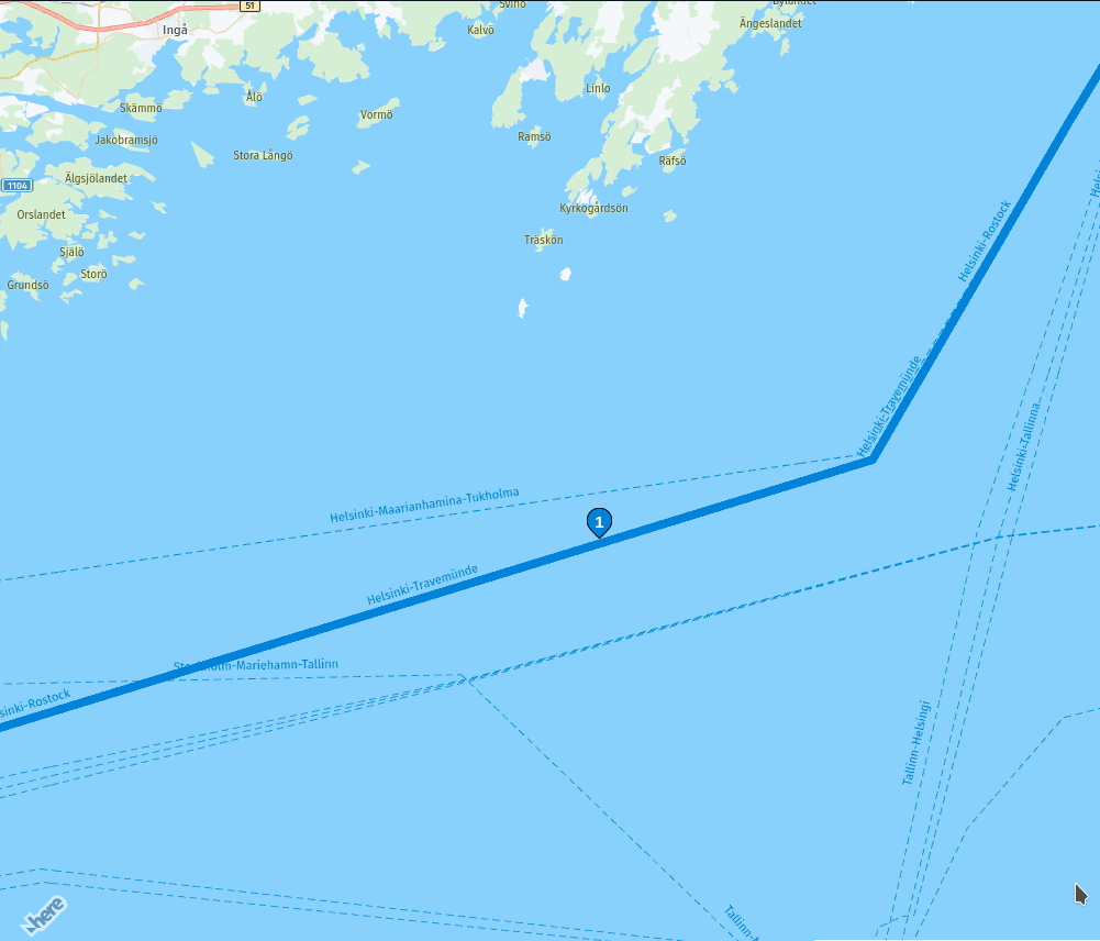 Zooming in on the waypoint