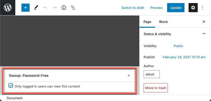 Swoop WP - logged in can view.png