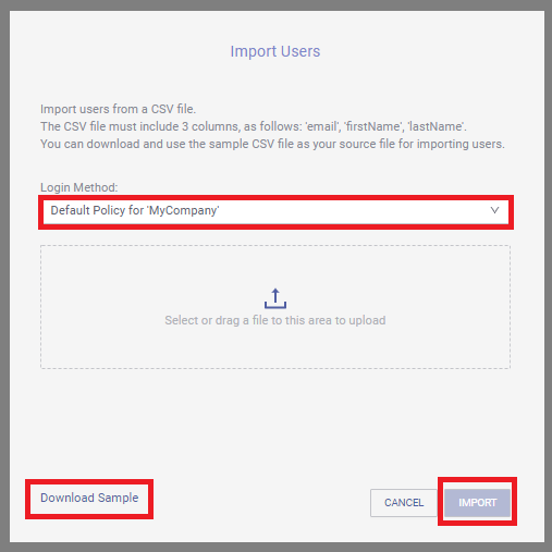 choosee login meth click download sample click import.png