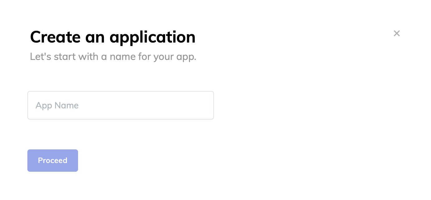Application Name Creation