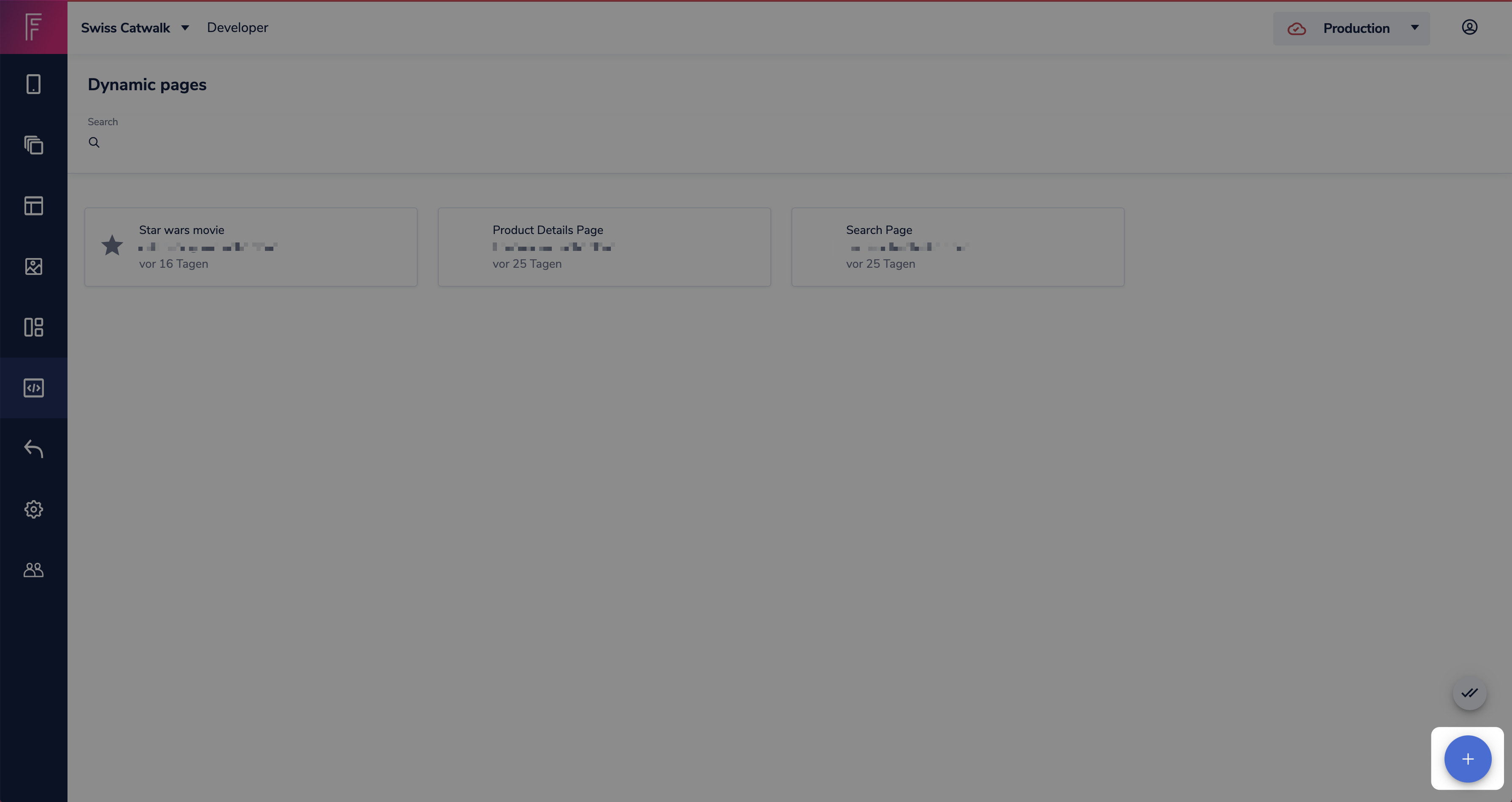 Click blue add icon to add dynamic page schema.png