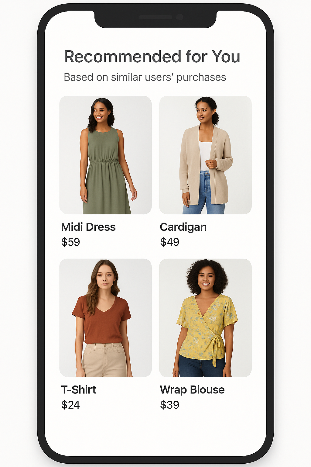 Recommendations in Mobile App
