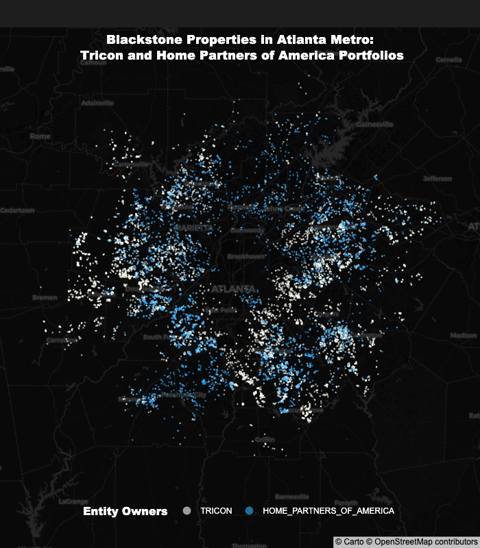 Blackstone’s Single-Family Portfolio in the Atlanta MSA: Tricon and Home Partners of America Portfolios