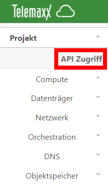 API Endpunkte Horizon