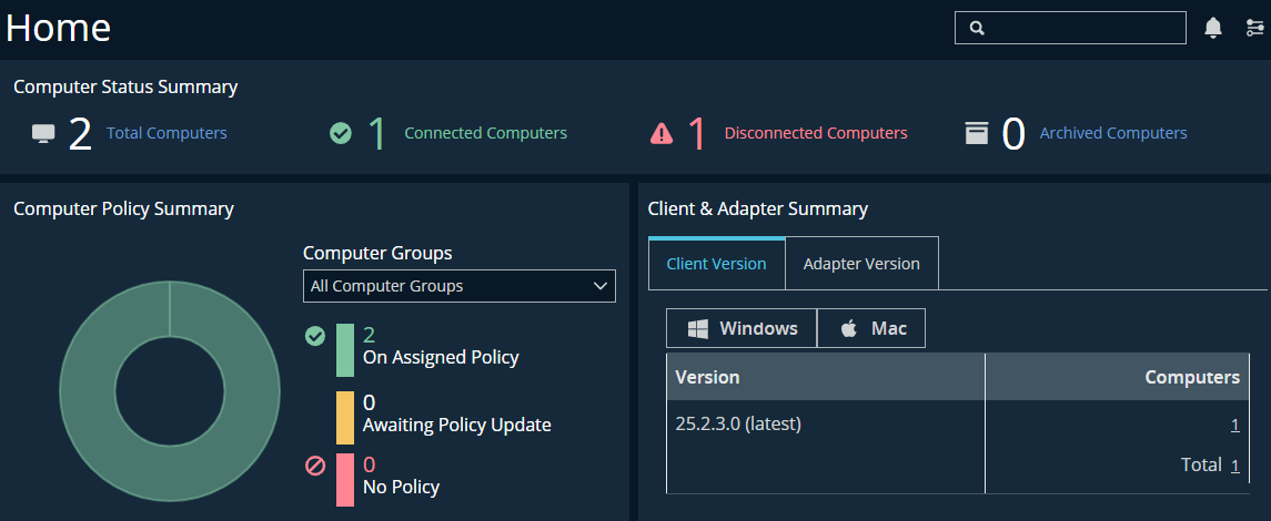 The EPM Windows and Mac home page