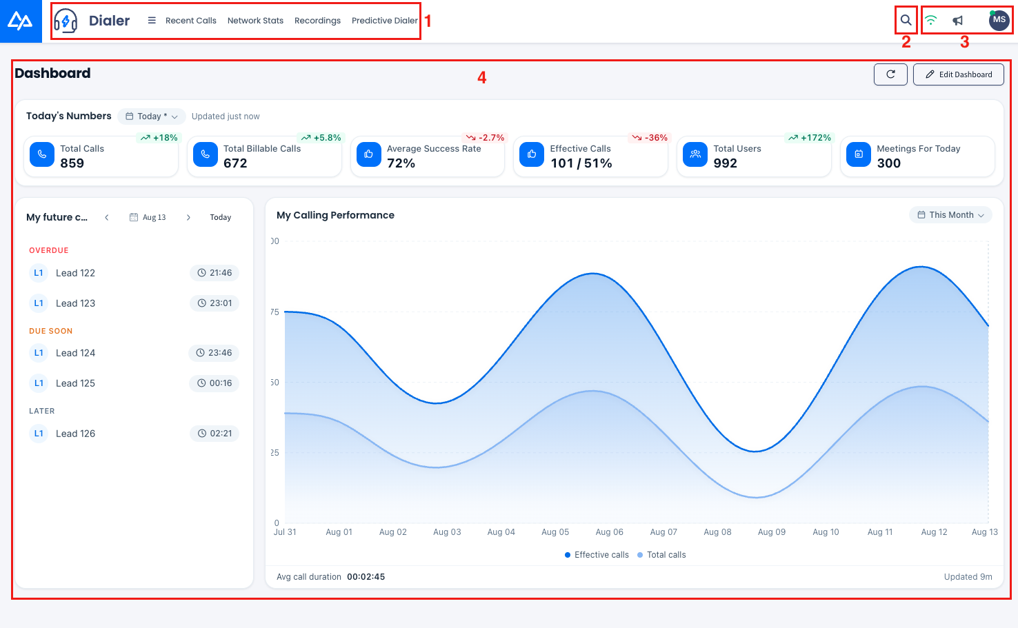 Screenshot of the agent workspace window