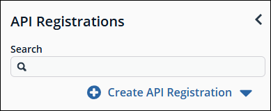 Create API Registration