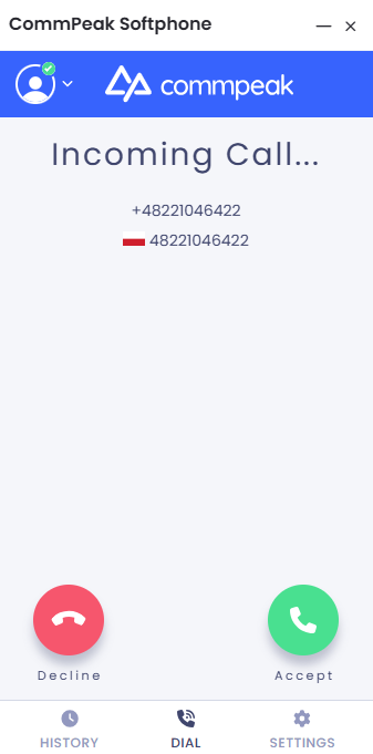 Incoming call
