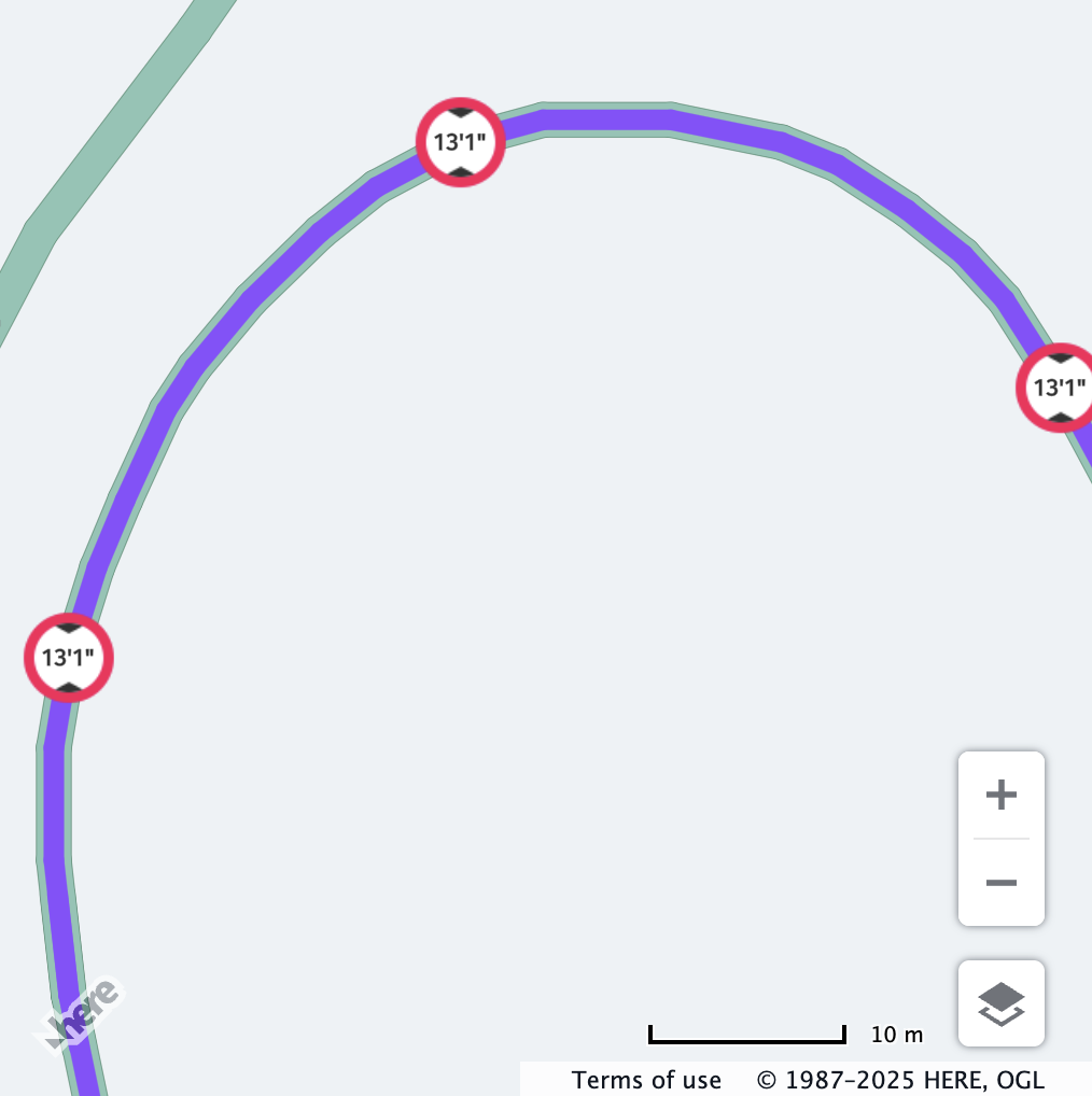 After applying the vehicle profile