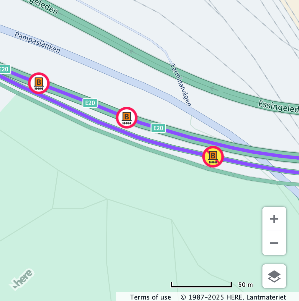 After applying the vehicle profile