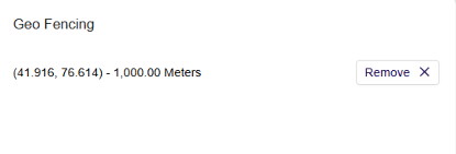 **Remove Geo Gencing**