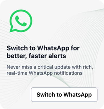 Switch to WhatsApp Banner