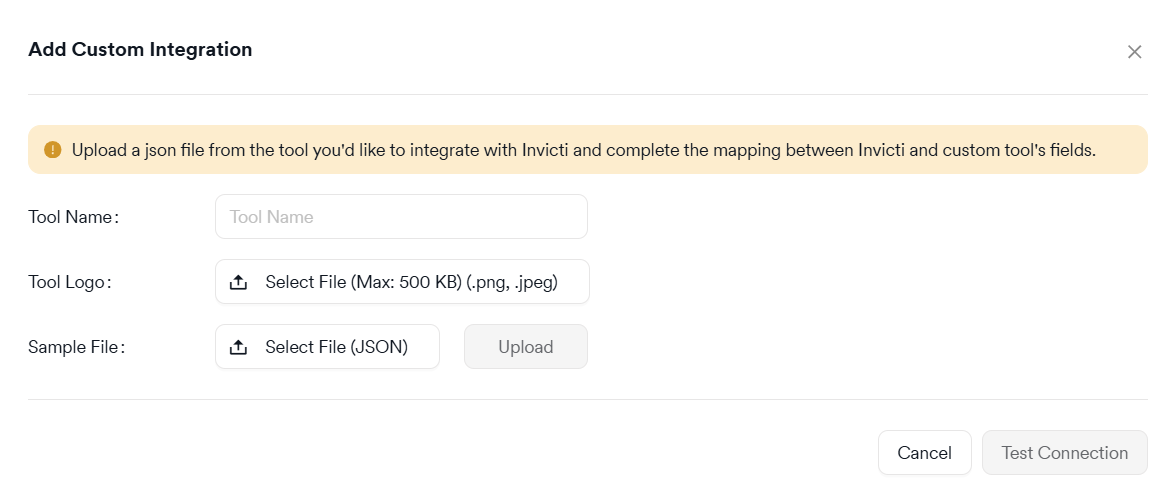 Configure custom integration