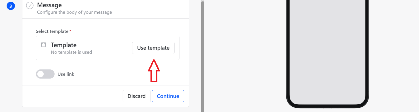 WhatsApp template manager