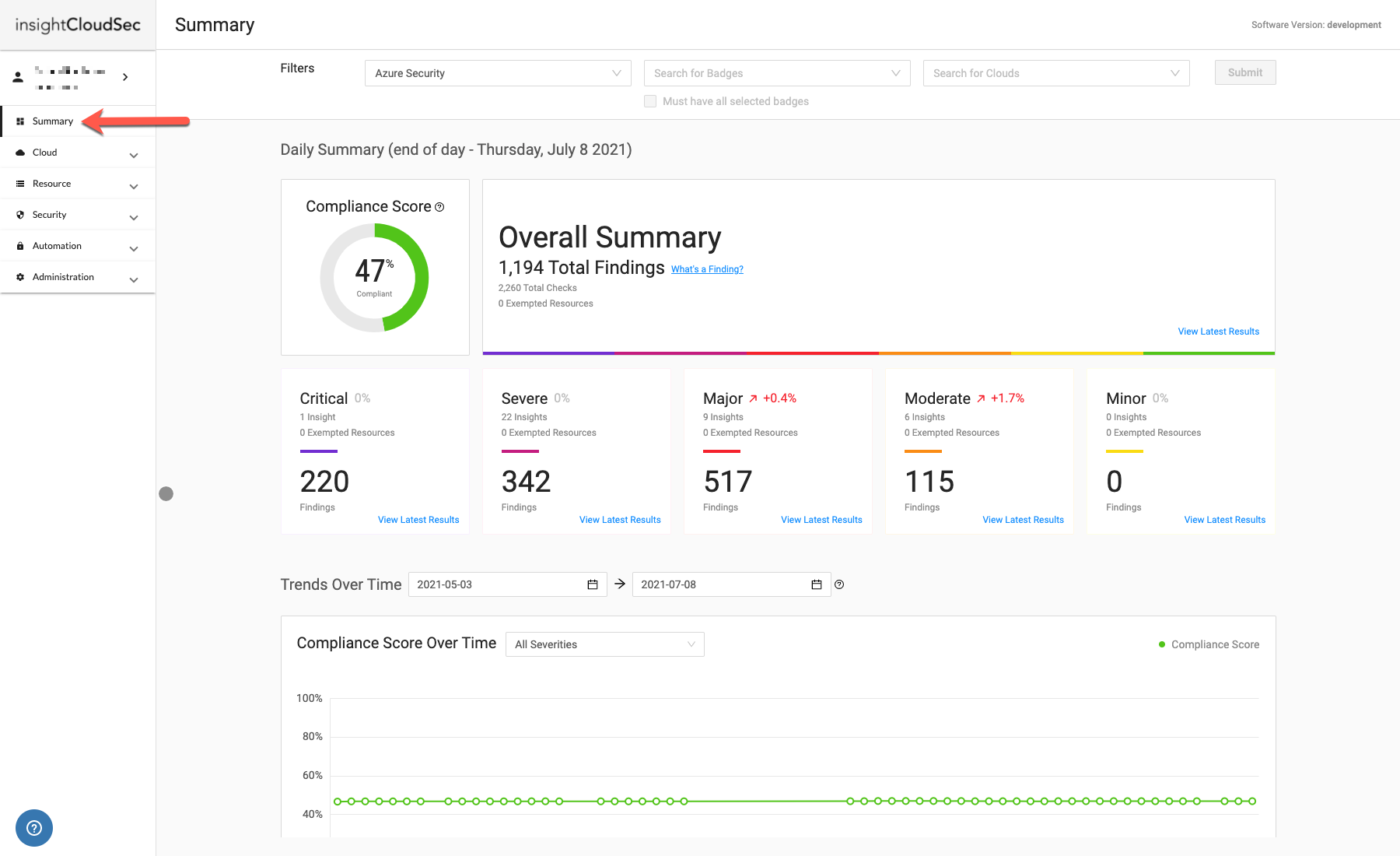 summary-landing-page.png Summary Landing Page