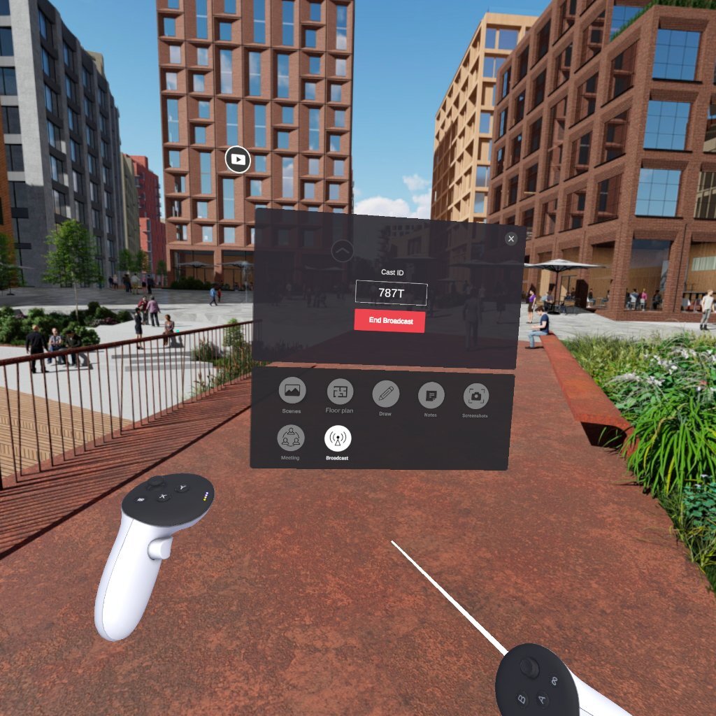 How to cast Meta Quest VR view on a browser?