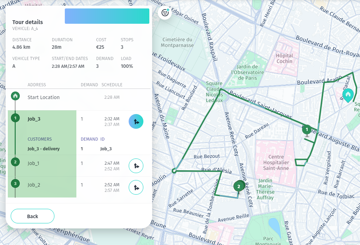 An updated solution with traffic disabled