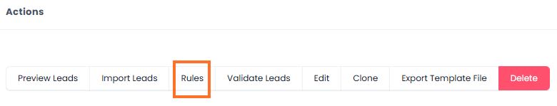 The **Rules** button in the adapter settings