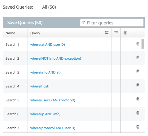 log query rapid 7 Search Log Using