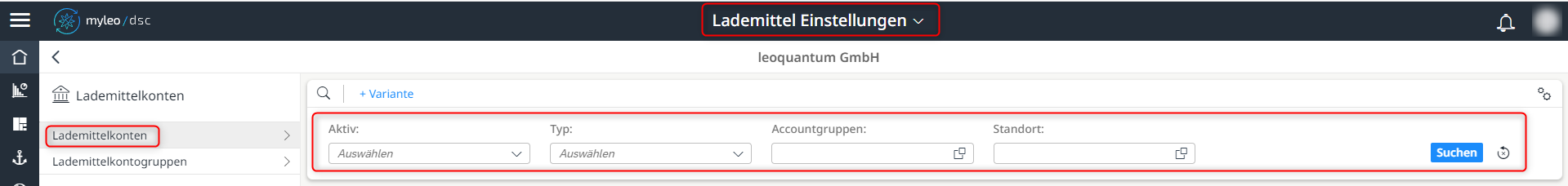 Neue Such- und Filterfunktionen