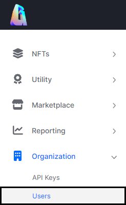 The User Management Location in the CMS