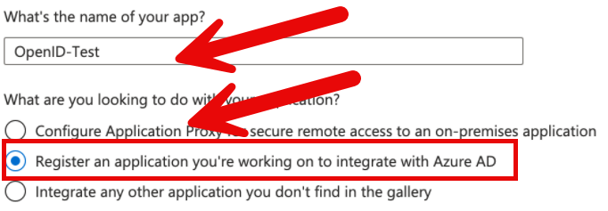 Azure enterprise applications