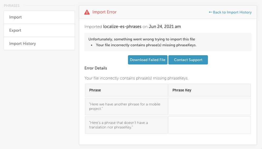 Import History Mobile list of errors in a single file.png