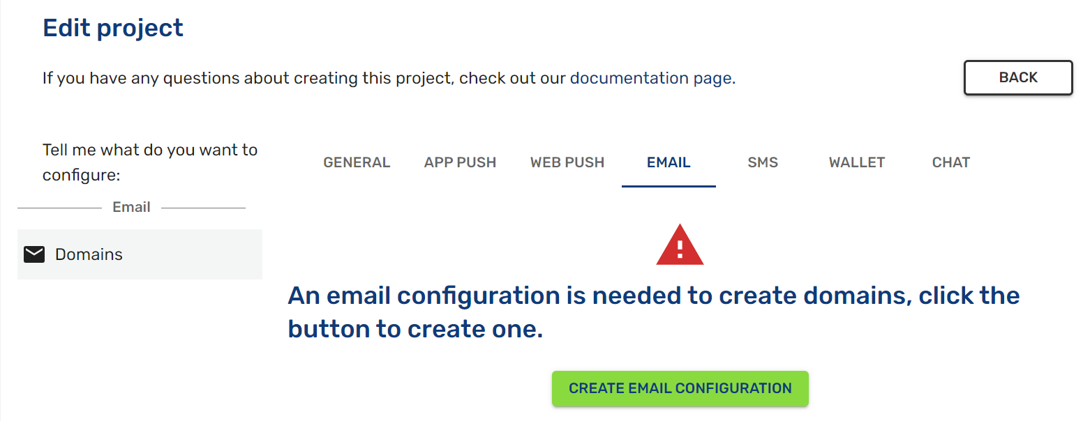 Email Configuration