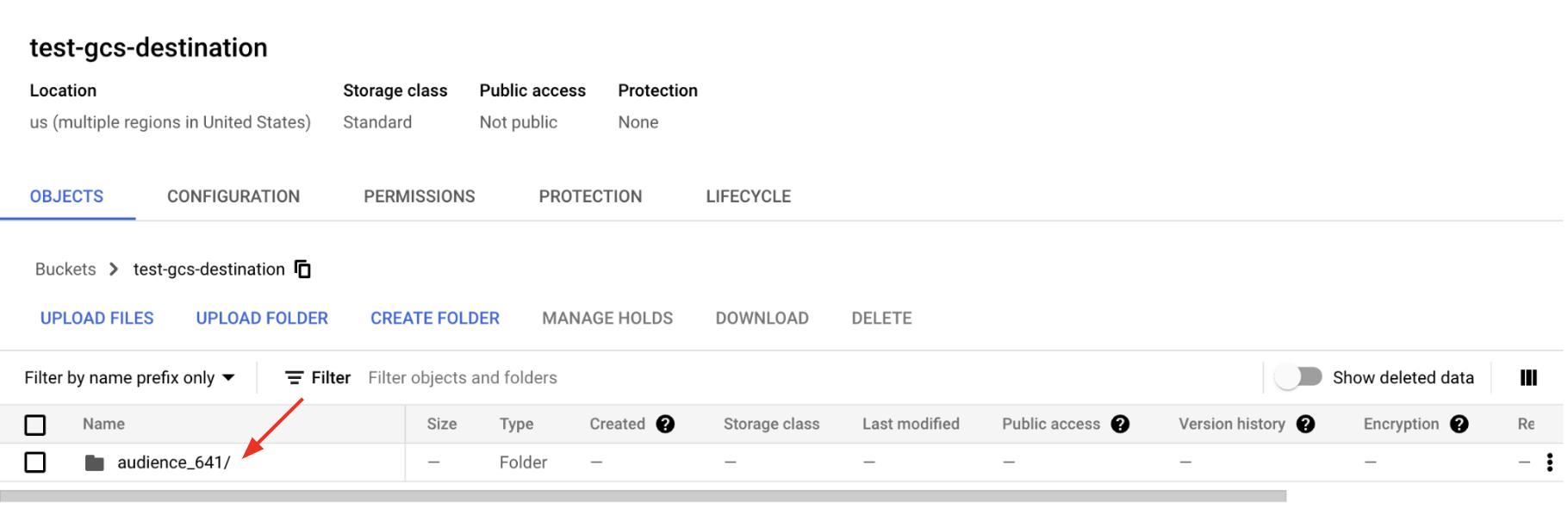 GCS Audience File