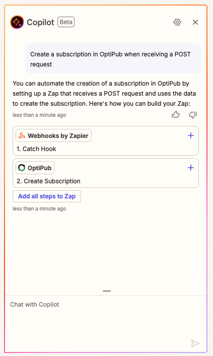 Zapier Zap Builder