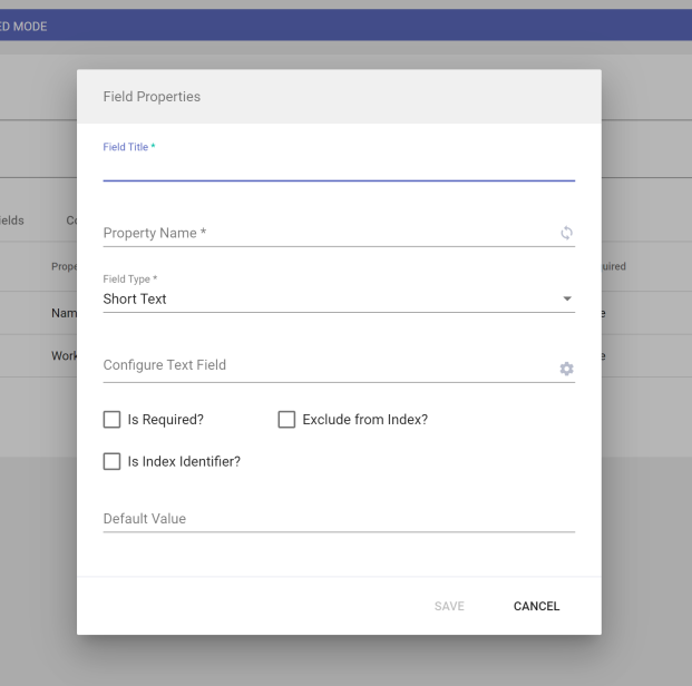 Adding a data element