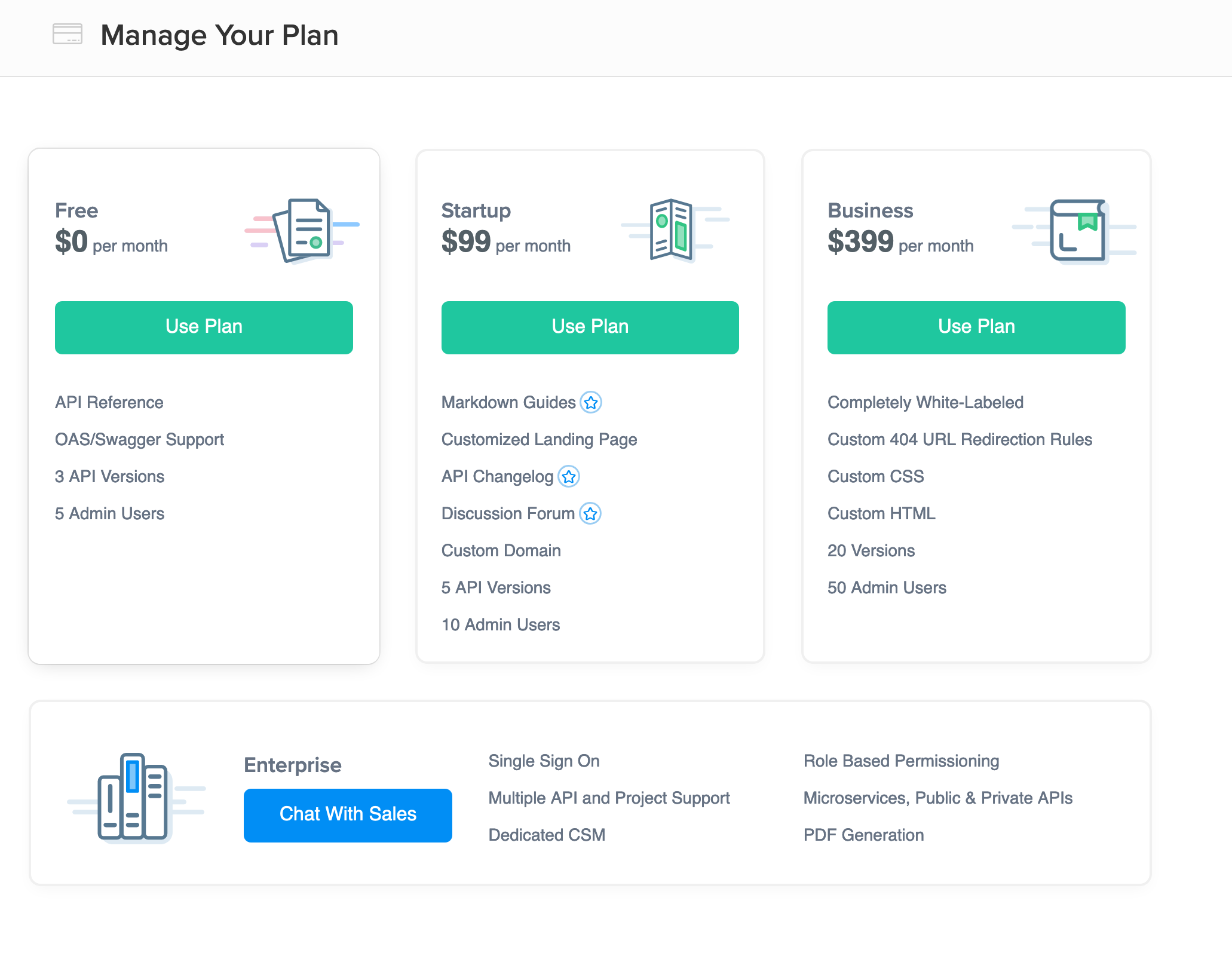 Upgrade Plan