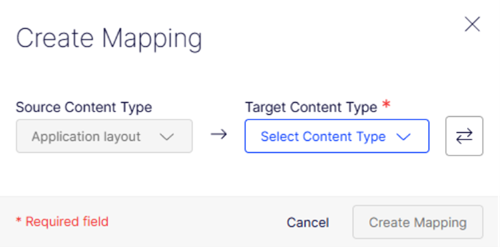 Mapping Content Types