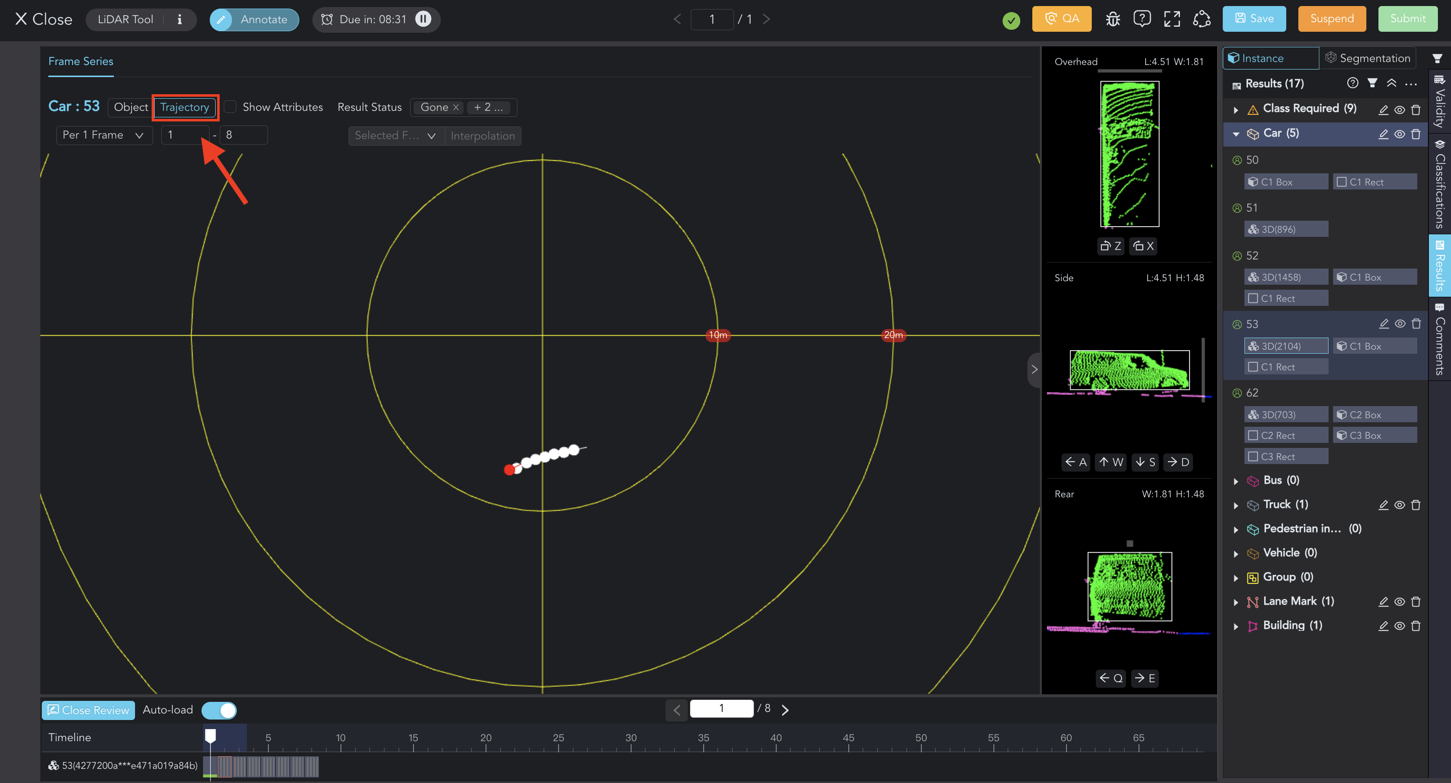 annotate data, data labeling, annotation tool, lidar fusion, point cloud, object detection, tracking object