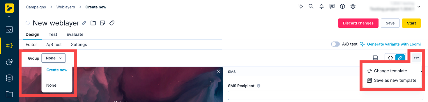 Weblayer editor part 2.