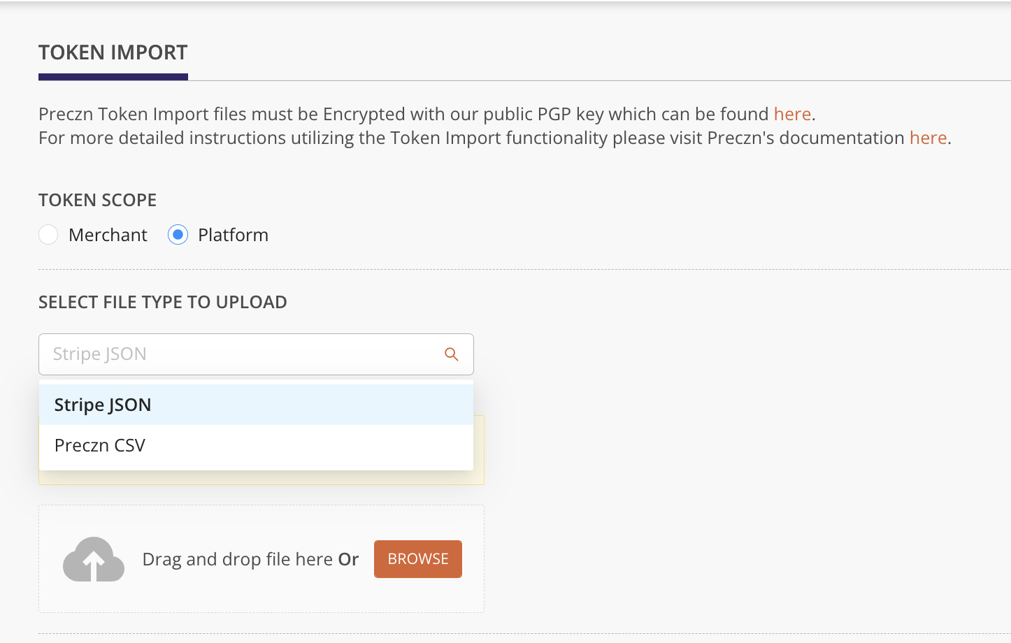 Token Import Utility