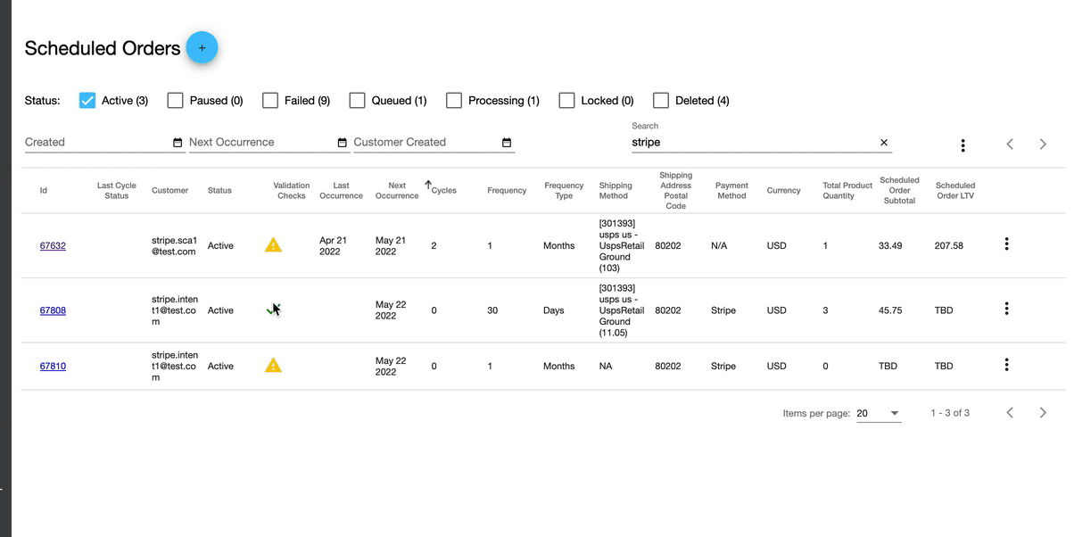 validation_manual_trigger.gif In this image, a merchant triggers a validation check to update manually. Notice how the "Last Update" DateTime refreshes after validation completes.