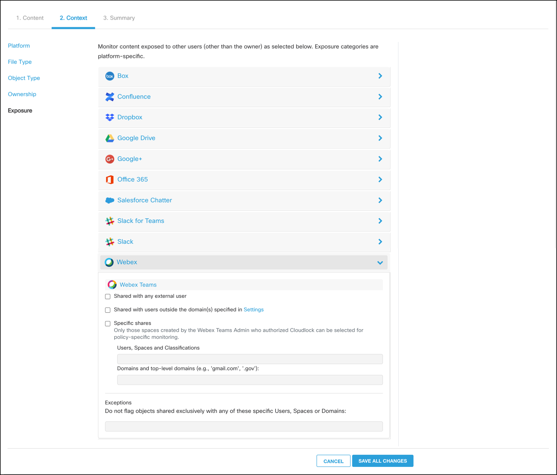 Webex Messaging (Teams)