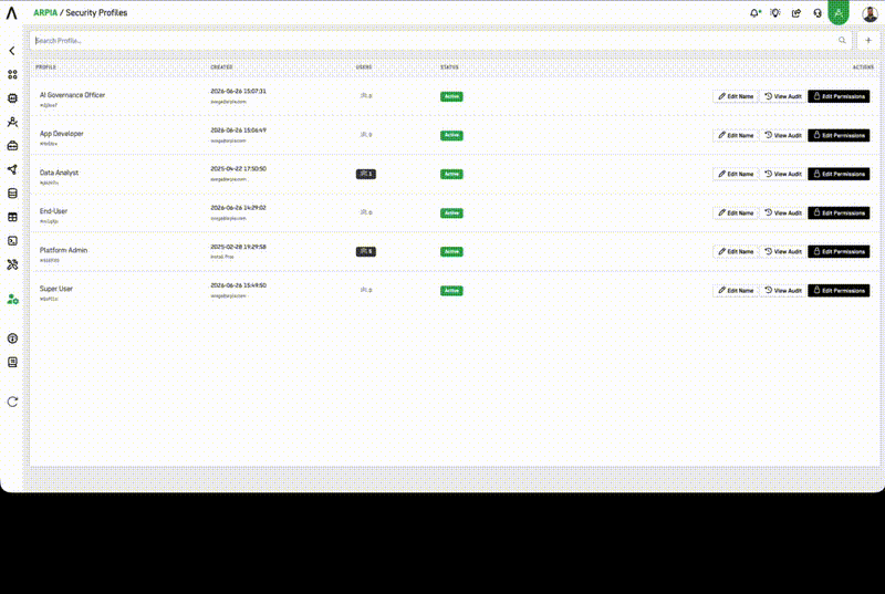 Add Profile dialog