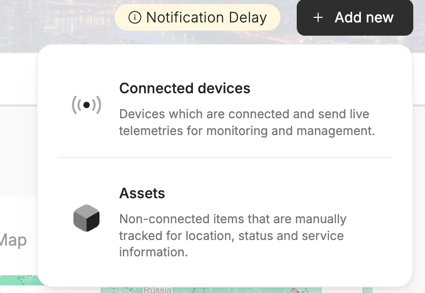 Add new → Connected devices.