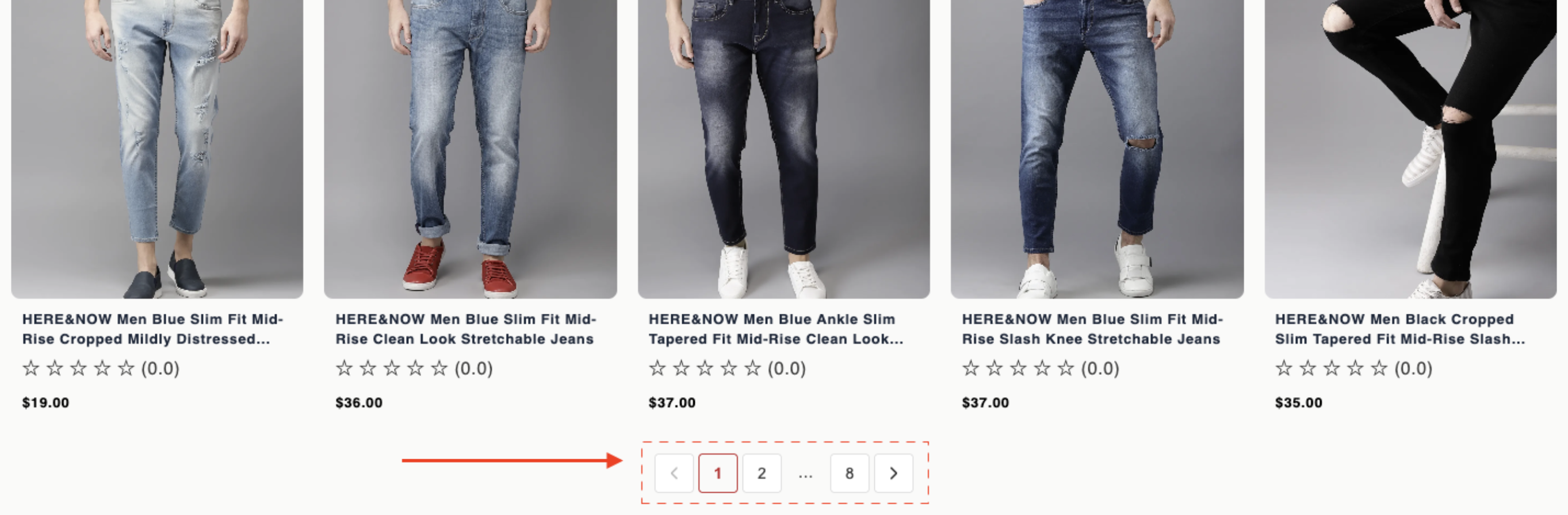Pagination component.