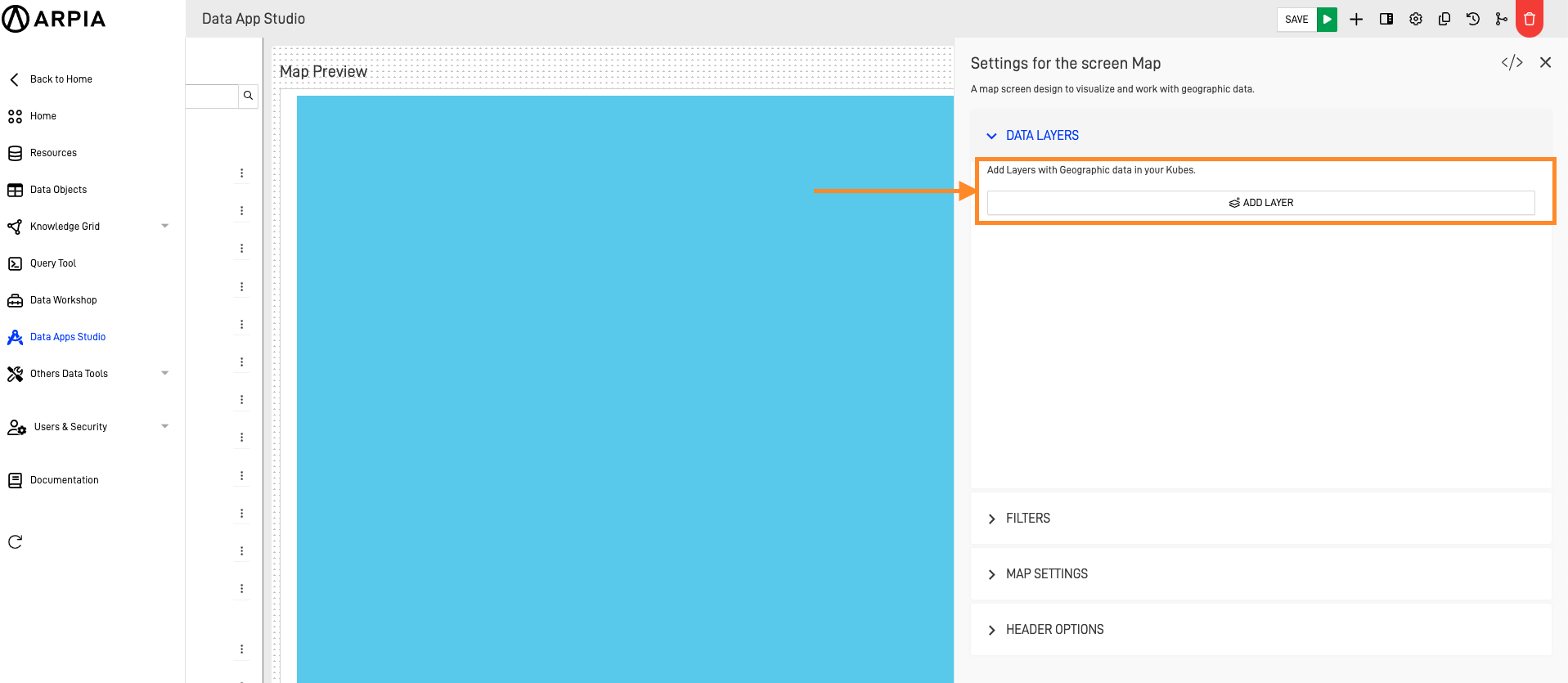 Screen Options