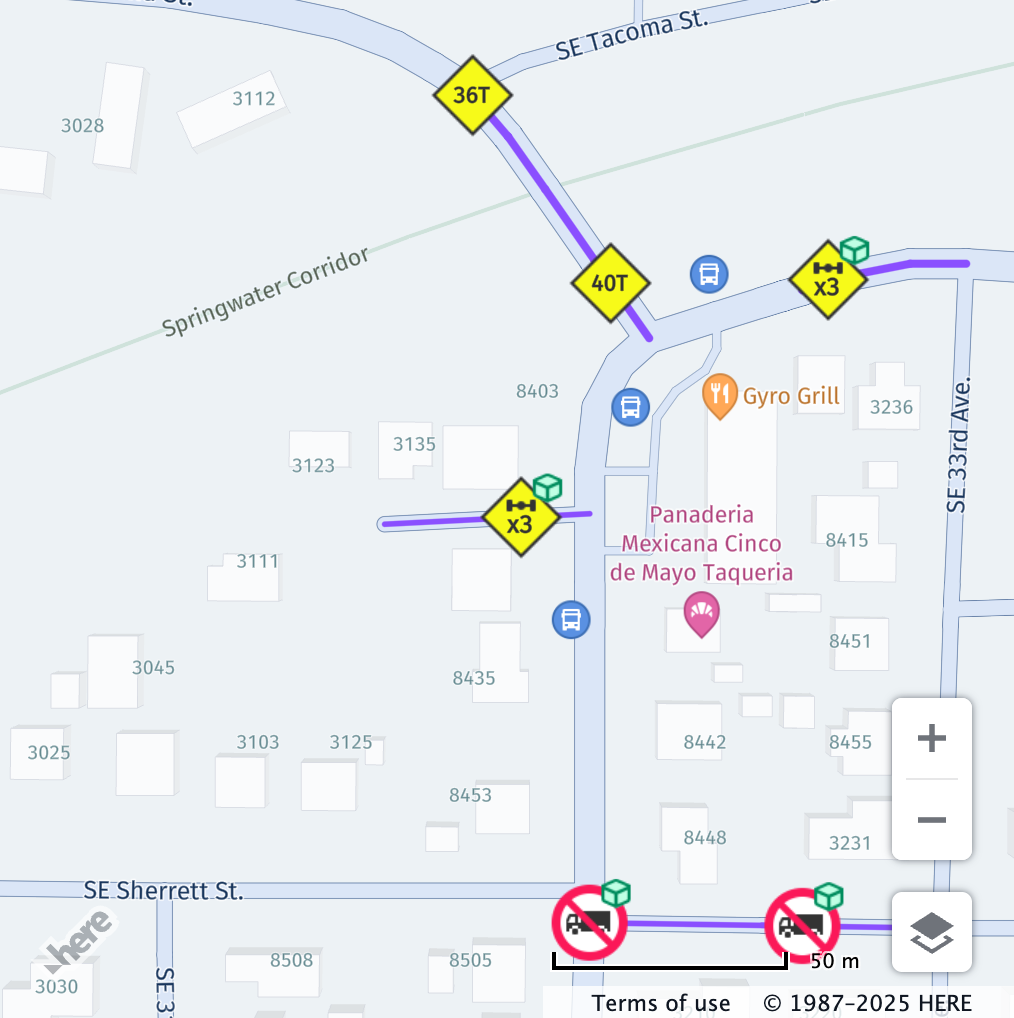 Before applying the vehicle profile