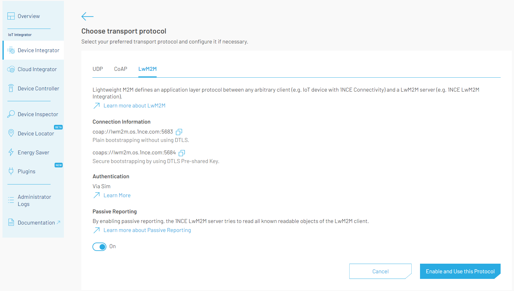 LwM2M Endpoints Details